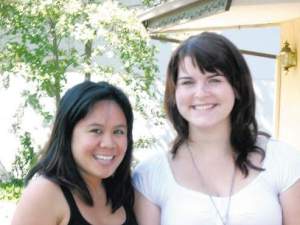 Kristen Mun(left) and Karen Kuran